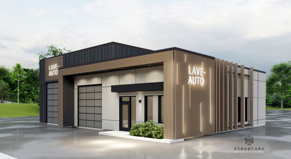 Struktura Architecture Construction Commercial Lave-Auto 2024