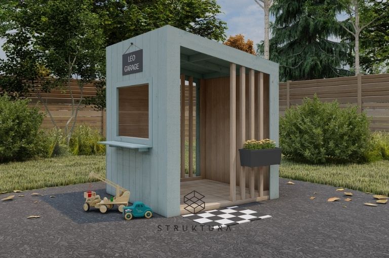 Maisonnette enfant L'Explorateur garcons Struktura Design 2025
