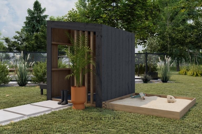 Maisonnette enfant L'Explorateur moderne Struktura Design 2025