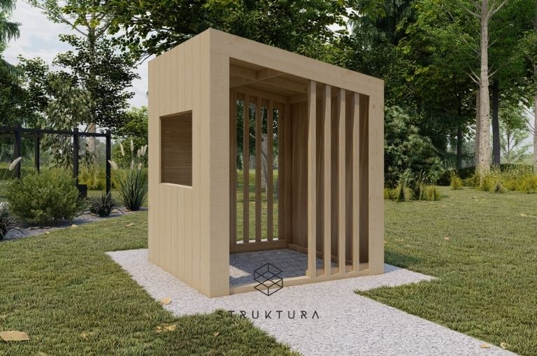 Maisonnette enfant L'Explorateur Struktura Design 2025