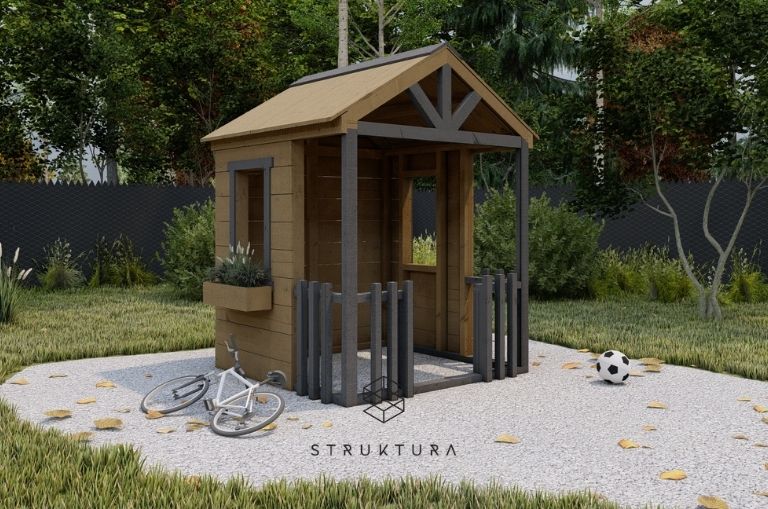 Maisonnette enfant La Jardinière moderne Struktura Design 2025