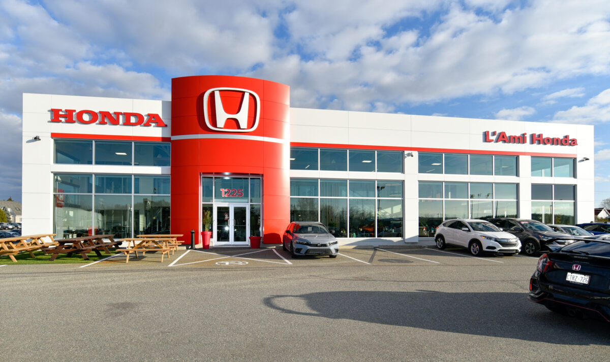 Réalisation projet Honda extérieur Struktura design 2021